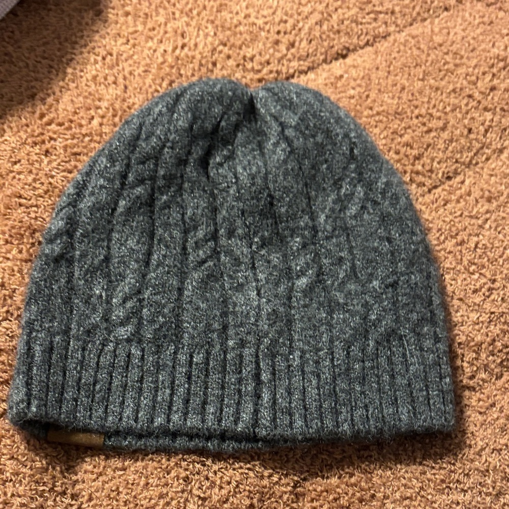 CC Boutique Charcoal Knit Beanie